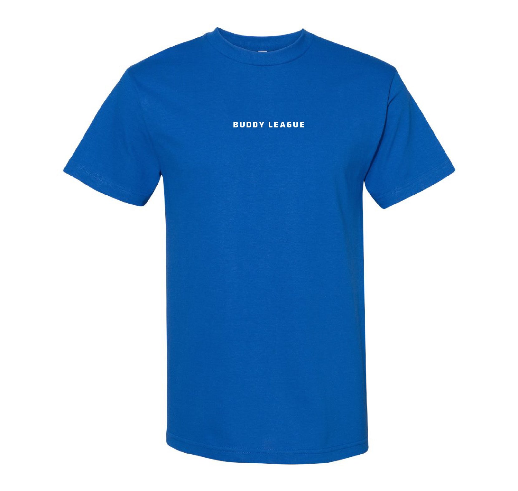 Buddy League All Are Welcome Tee Blue