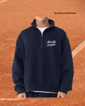 Buddy League Embroidered Quarter Zip Sweatshirt