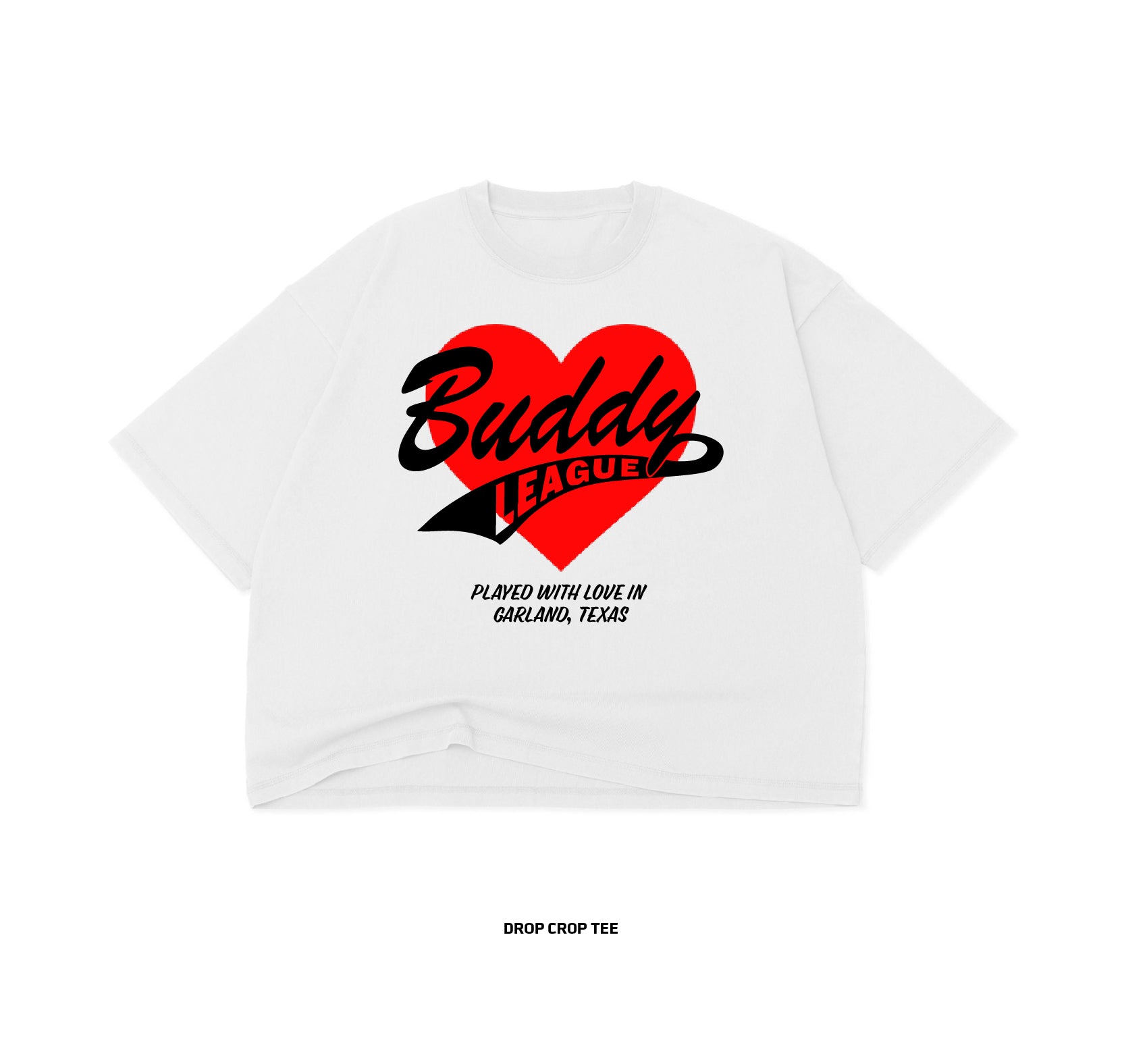 Buddy League Heart Tee